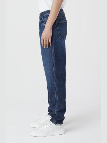 Relaxed Fit Jeans van Biologisch Katoen Blauw