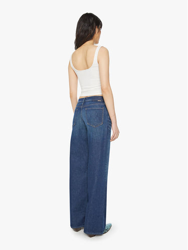 Low-Waist-Jeans mit weitem Bein Superior Dunkelblau