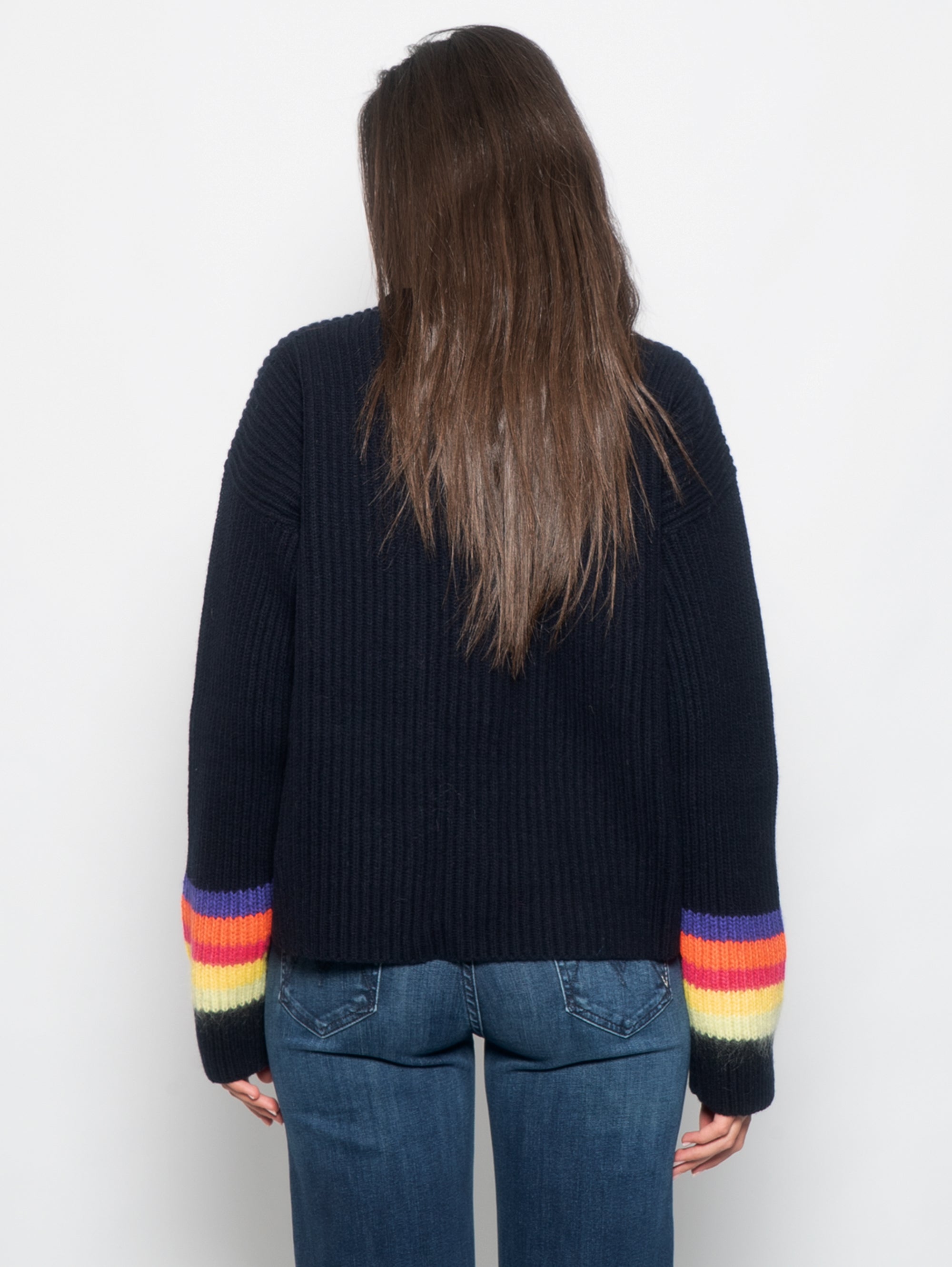 Ciao Amore Blue Crew Neck Sweater