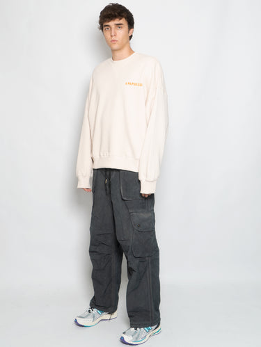 Cargo broek van nylon zwart