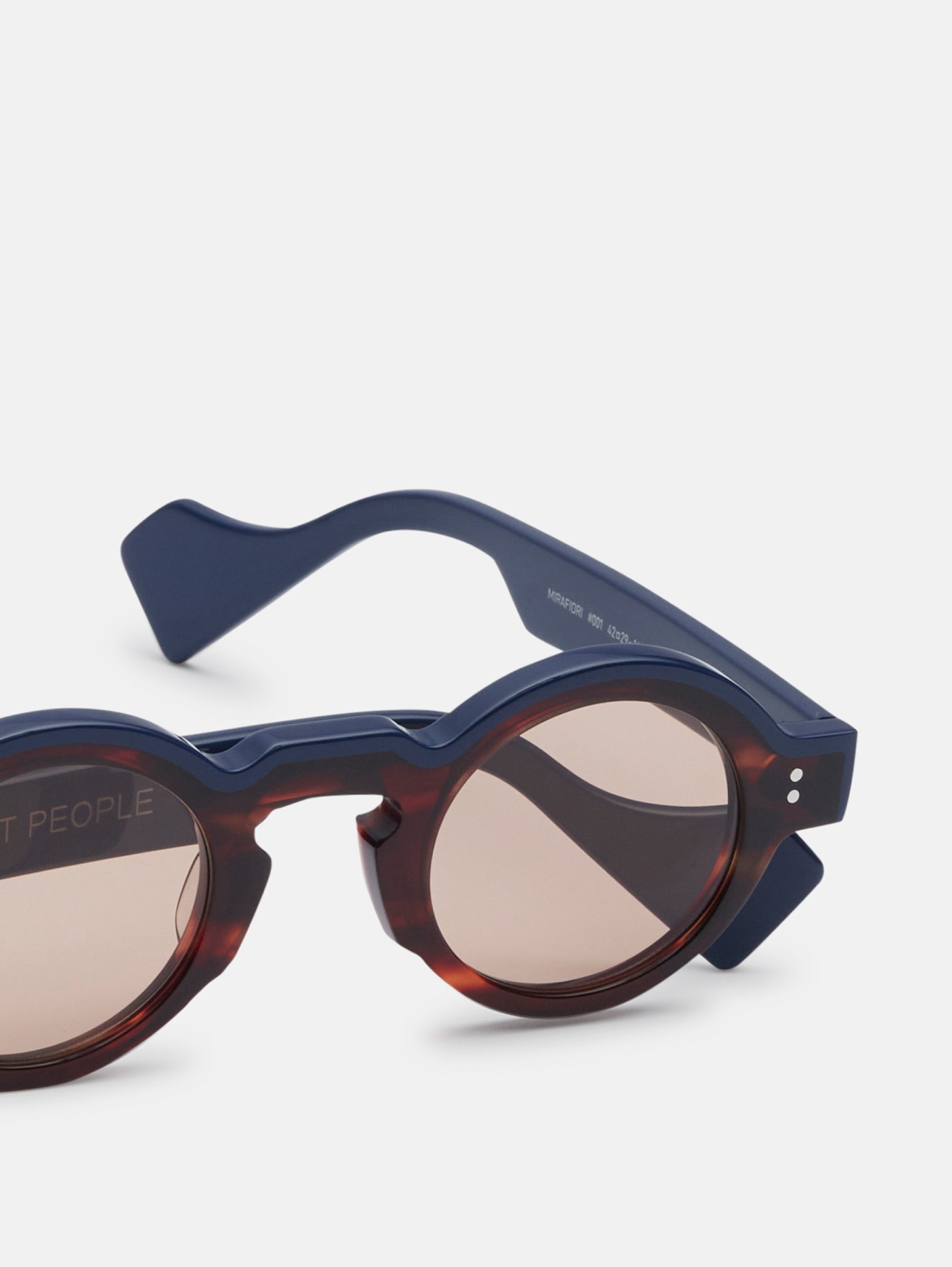 Mirafiori Havana and Blue sunglasses