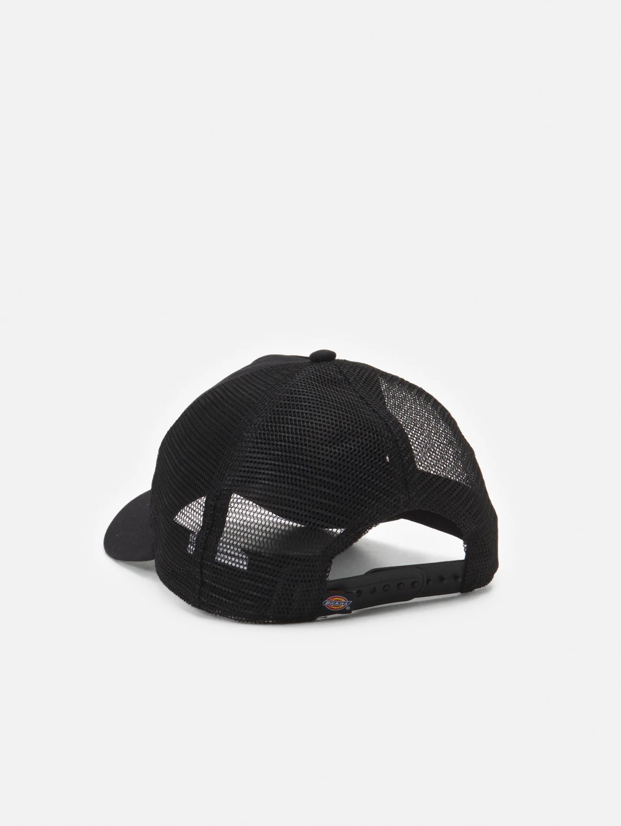 Cappello Trucker in Mesh e Cotone Nero