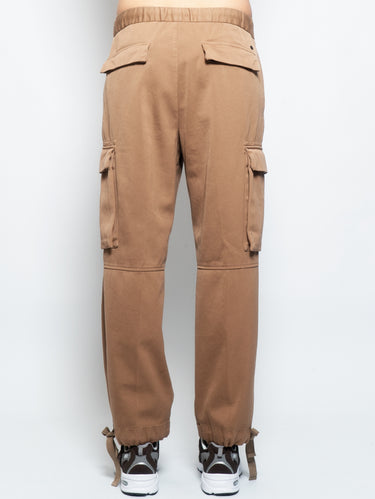 Pantalon Cargo avec Cordon Marron