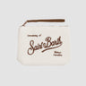 MC2 SAINT BARTH-Pochette in Tessuto Sherpa Teddy Bianco-TRYME Shop