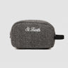 MC2 SAINT BARTH-Beauty Case in Lana con Motivo Spigato Westwood Grigio-TRYME Shop