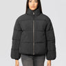CLOSED-Bomber Cropped Senza Cappuccio Nero-TRYME Shop