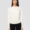 MC2 SAINT BARTH-Maglione Girocollo con Ricamo Sono Molto Tonica Bianco-TRYME Shop