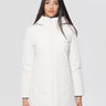 WOOLRICH-Parka in Tech Soft Shell Firth Down Crema-TRYME Shop