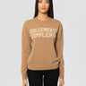 MC2 SAINT BARTH-Maglione Girocollo Stampa Jacquard Dolcemente Complicata Cammello-TRYME Shop