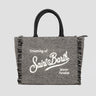 MC2 SAINT BARTH-Borsa in Lana Motivo Spigato Colette Grigio-TRYME Shop
