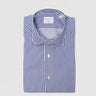 XACUS-Camicia Wrinkle Free a Righe Bianco/Blu-TRYME Shop