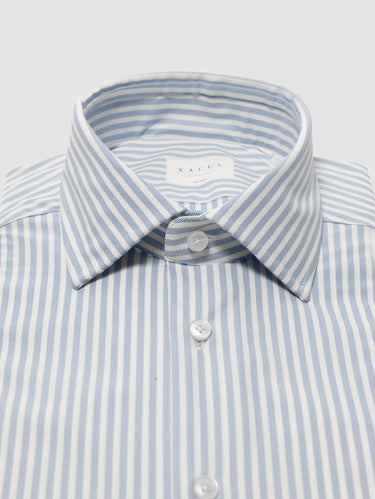 Camicia a Righe Active Celeste/Bianco