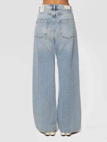 Debby Jeans Wide Leg in Lichtblauwe Wassing