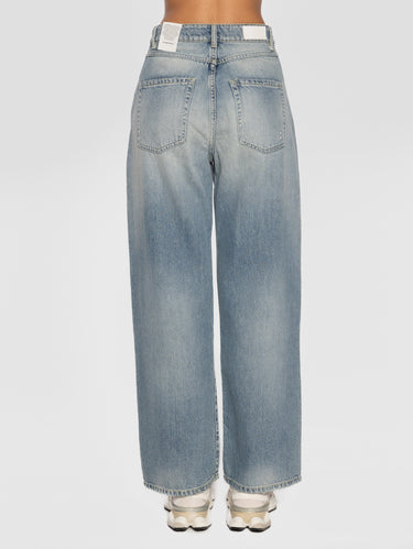 Jeans Wide Leg Vintage Poppy Blauw