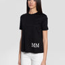 MAX MARA MM-T-shirt con Stampa Uta Nero-TRYME Shop