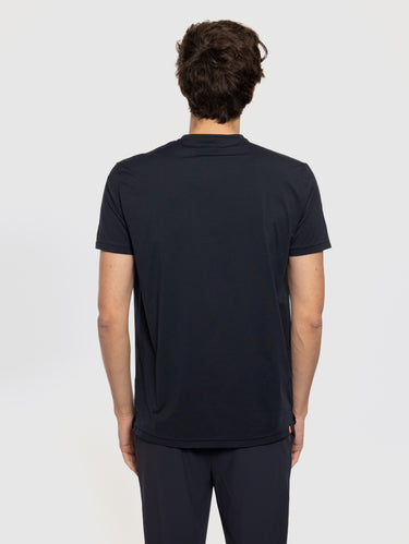 T-shirt en tissu Oxford très fin bleu