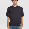 CLOSED-Polo in Cotone Extrafine Blu-TRYME Shop