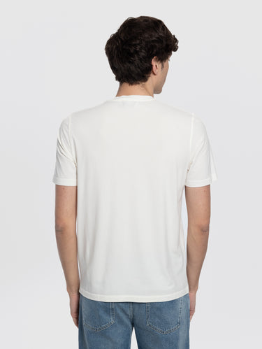 T-shirt manches courtes en Ice Cotton lait