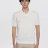 ALPHA STUDIO-Polo con Scollo a V Latte-TRYME Shop