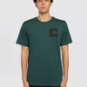 THE NORTH FACE-T-shirt Maniche Corte con Stampa Verde-TRYME Shop