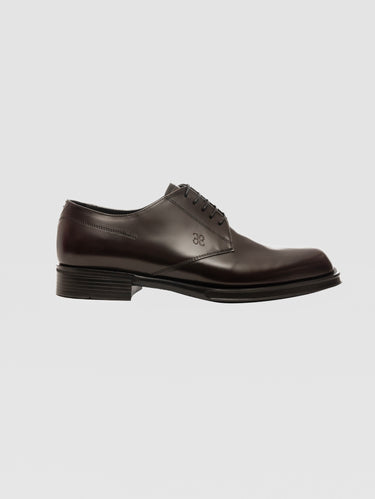 Milaan Veterschoenen in Kalfshuid Bruin