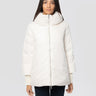 ADD-Piumino Corto A Line con Collo Alto Riso-TRYME Shop