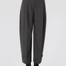 P.A.R.O.S.H.-Pantaloni con Orlo Regolabile Antracite-TRYME Shop