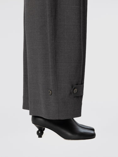 Adjustable Hem Pants Anthracite