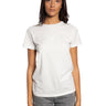 PINKO-T-shirt con Logo Ricamato Bianco-TRYME Shop