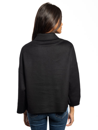 Shirt Collar Caban Black