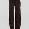 MOTHER-Pantaloni in Velluto a Coste Marrone-TRYME Shop