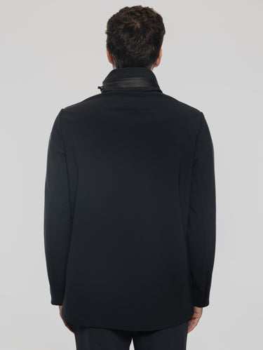 Veste Winter Thermo Mdm avec col montant bleu