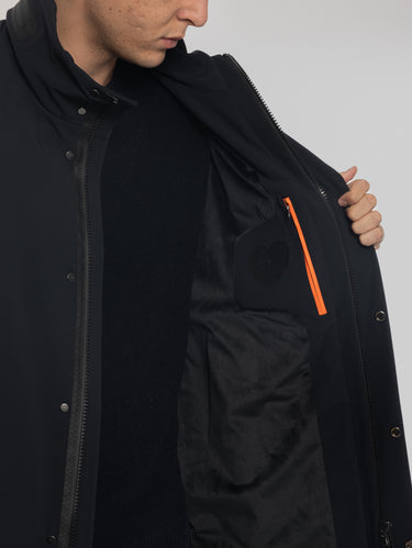 Veste Winter Thermo Mdm avec col montant bleu