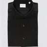 XACUS-Camicia Active Shirt in Twill Nero-TRYME Shop
