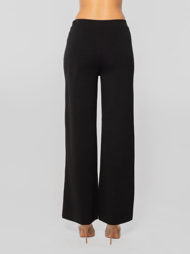 Strickhose in Schwarz