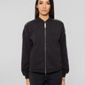 MAX MARA MM-Giacca Bomber in Felpa di Cotone Dodo Blu-TRYME Shop