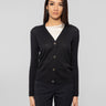 MAX MARA MM-Cardigan in Seta e Cotone Fertile Blu-TRYME Shop