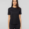 MAX MARA MM-T-shirt con Ricamo sul Fianco Opunzia Blu-TRYME Shop