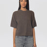 P.A.R.O.S.H.-Maglia Girocollo in Racoon Castagna-TRYME Shop