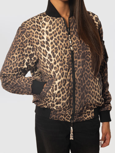 Giaccone Animalier Reversibile Marrone