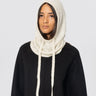 P.A.R.O.S.H.-Balaclava in Lana Traforata Panna-TRYME Shop