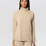 MAX MARA MM-Maglia a Collo Alto in Lana Vergine Albino-TRYME Shop