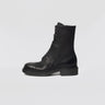 P.A.R.O.S.H.-Anfibio in Cuoio Martellato Nero-TRYME Shop