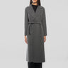 MAX MARA-Cappotto Lungo a Vestaglia Poldo Grigio-TRYME Shop