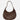 DRAGON DIFFUSION-Borsa in Pelle Intecciata Luna Mezza Dark Brown-TRYME Shop