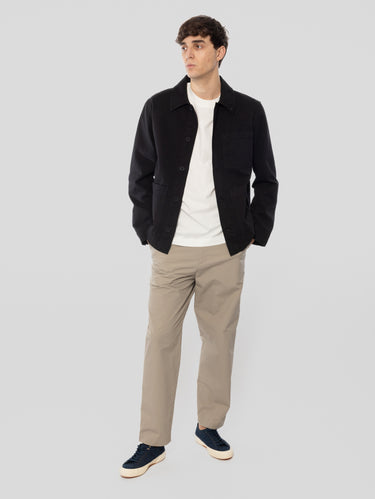 Worker-Jacke mit Taschen Schwarz