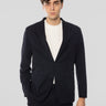 MANUEL RITZ-Giacca in Tessuto Tecnico Blu-TRYME Shop