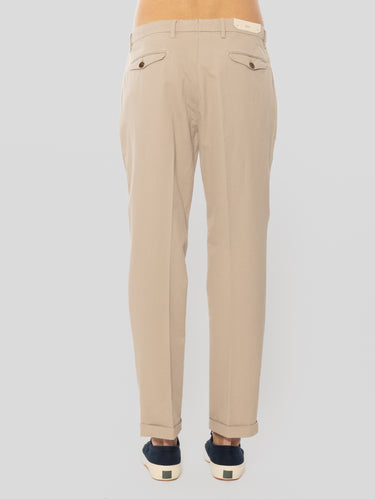 Easy Fit Broek met Plooi Yuta