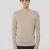 RRD-Maglia Girocollo in Filato Stretch Sabbia-TRYME Shop