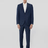 LATORRE-Completo Sartoriale in Misto Lana Vergine Blu-TRYME Shop